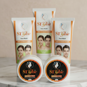 2 Creams & 3 Face Washes – Skincare Combo Pack