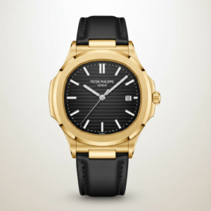 Octagon Prestige Master Copy Watch – Luxury Stainless Steel Dial & Leather Strap