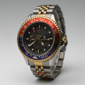 Rolex Dual-Tone Chronograph Watch